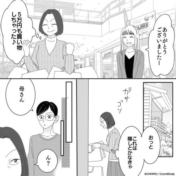 嫁のクレカを使い『5万円分の買い物をした』義母…かと思いきや！？→義母の”思わぬ失態”で大焦りする事態に！！