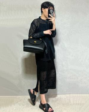 《早めのGETがおすすめ！》【GU】ヘルシーな肌見せで『抜け感』UP！「メッシュアイテム」