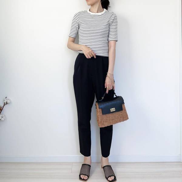 名品認定！【ユニクロ】「リブボーダーT」は全てにおいて優秀！