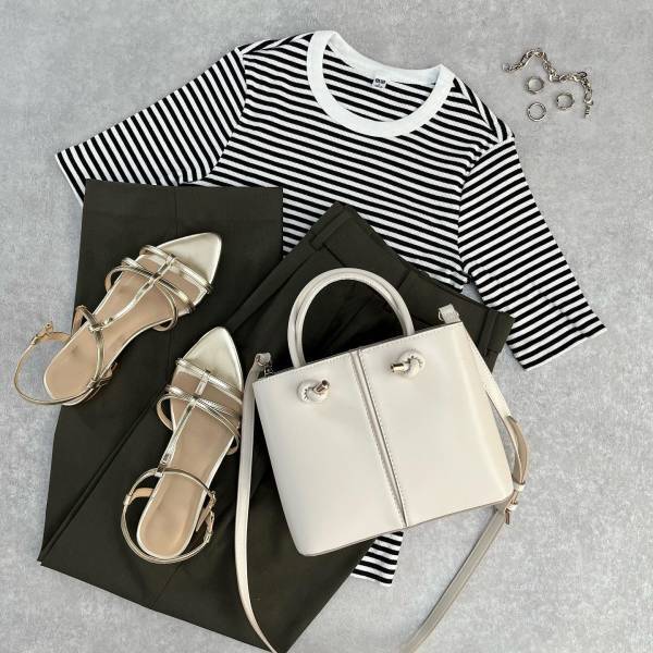 「何枚あっても欲しくなる」♡【ユニクロ】やっぱ、着回し力たっっか！「優秀ボーダーT」