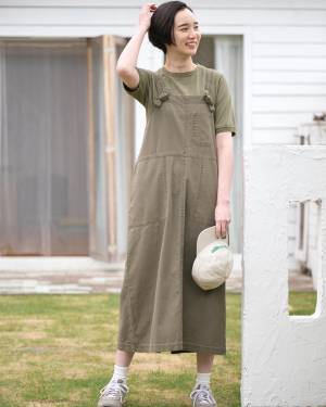 即スタメンかも♡【しまむら】着回し力、無限かよ！「高見えジャンスカ」