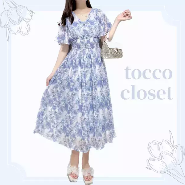 「本気で買って良かった」！「何度も完売と再販」【toccocloset】『人気ワンピース』が「驚き」のお値段