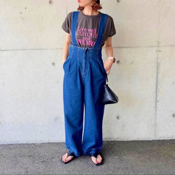 ＜沼ってしまうわ！＞【しまむら】色・デザイン最高じゃん♡「高見えサロペット」