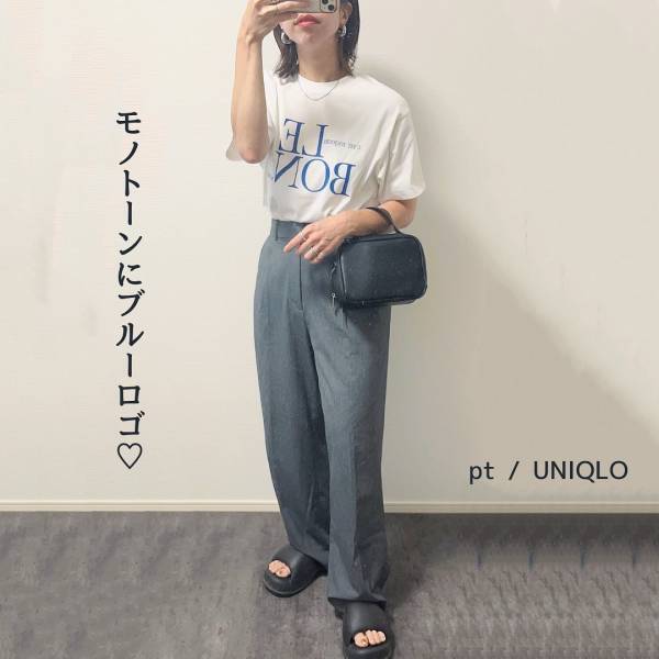 「ダッシュして買った」って♡【しまむら】まさに理想ドンピシャ！「ロゴTシャツ」