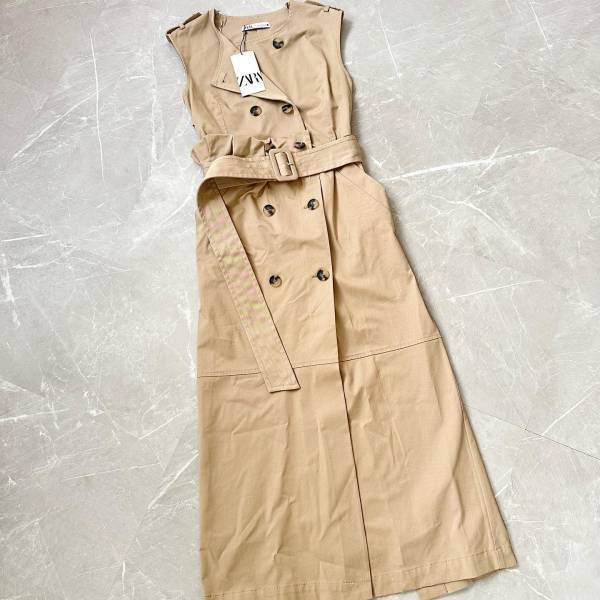 「大優勝」すぎた♡「絶対に可愛くなれちゃう」！？【ZARA】”ギャバジンワンピースベルト”