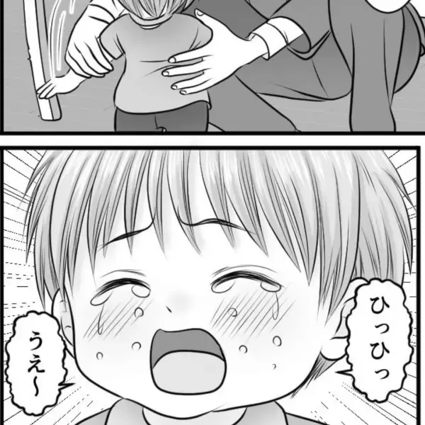 息子「イヤー！！」義母に息子を預けると、頭に『たんこぶ』が！？⇒異様に泣く息子を病院に連れて行き【診断結果】に唖然……！