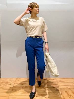 『★4.8評価』で大人気！【グローバルワーク】さらさらで夏も快適♡「Vネックトップス」