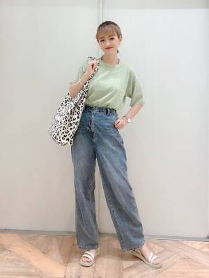 『★4.8評価』で大人気！【グローバルワーク】さらさらで夏も快適♡「Vネックトップス」