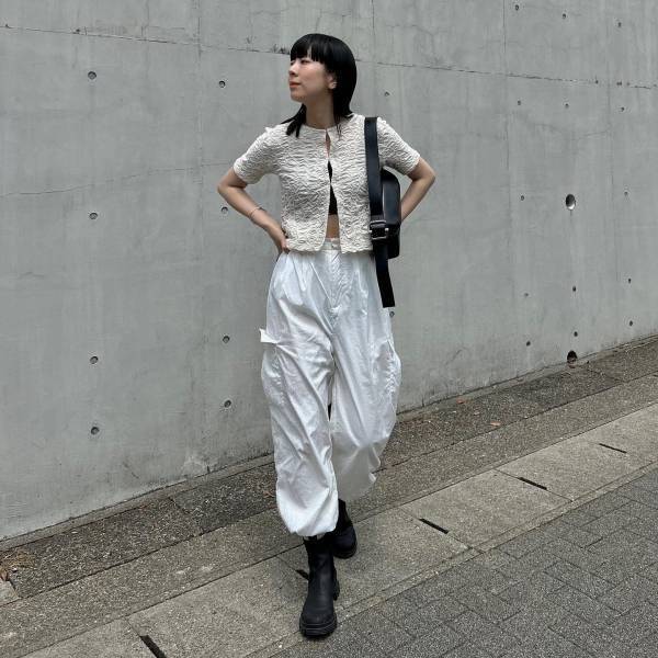 【カーゴパンツ】は”ワイドめ”が鍵！ 最旬5style