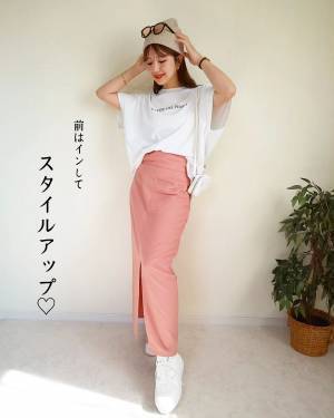 絶対売れるやつじゃん♡♡【GU】こりゃ、買いでしょ！ 夏っぽ「最旬スカート」