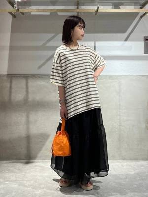 こりゃ、モテ一直線かも！【ローリーズファーム】透け感が夏っぽ♡「ボリュームスカート」