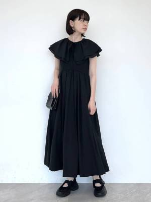 理想ドンピシャだわ♡【ローリーズファーム】完売前に絶対にGETしたい！「つけ襟ワンピ」