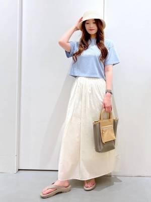 〈この丈感、たまらんっ♡〉今夏も、大・大・大注目！「クロップドTシャツ」