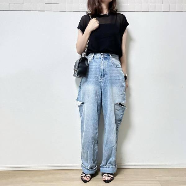 「本当に使える」って！【GU】きれいめコーデにも◎ 涼しげ「サマーニット」