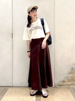 《まるごとマネしたい♡》【グローバルワーク】着回し力、抜群っ！「ロゴTコーデ」って？