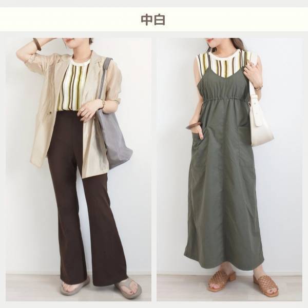 「色味がドタイプ」「かわいすぎませんか？」【しまむら】「推しな1着」”ストライプタンクトップ”特集