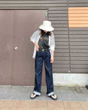 やっぱ、「デニム」が最強♡【ユニクロ】全身マネしたい「今っぽコーデ」って？