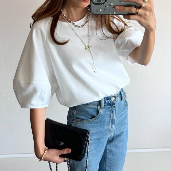 「そりゃ再販なるわ！！」【GU】おしゃれさんも大満足♡ 人気「たぽ袖トップス」