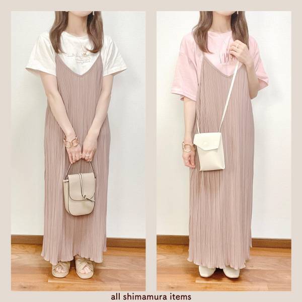 この可愛さ、たまらんーーっ♡【しまむら】コスパに驚愕！！「キャミワンピ」って？