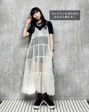 「隠れ名品です♡」【GU】”990円”ってマジ！？ 万能「黒リブT」