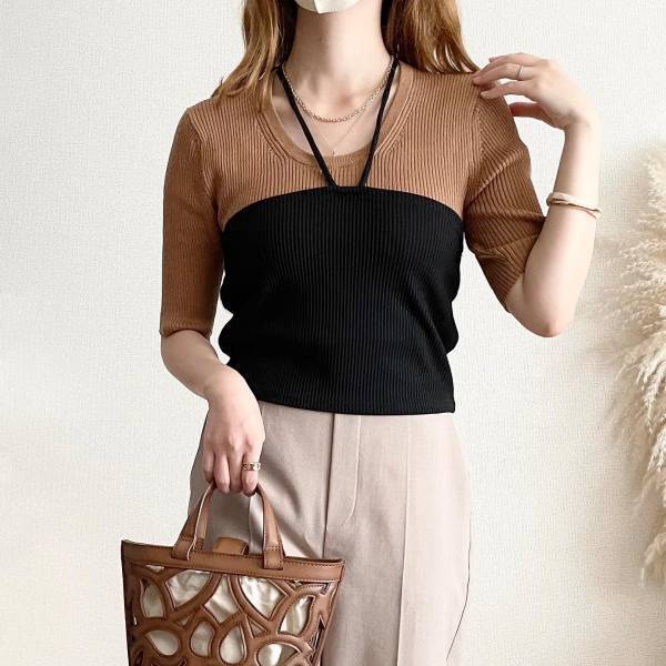 「万能トップス」発見ッ！！【GU】この夏一着は欲しい♡「サマーセーター」