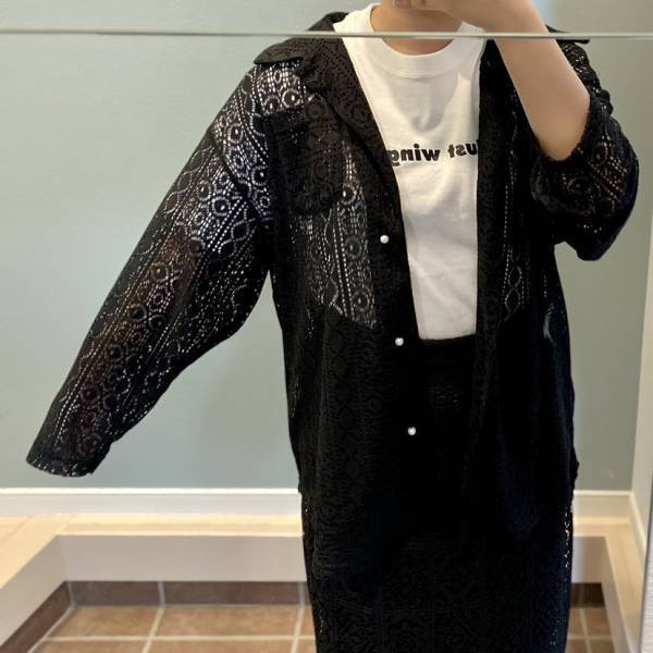 涼しげ「レース」が上品可愛い！【しまむら】大人も着やすい”レースシャツ”でマンネリ回避！