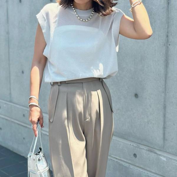 追加で買い足したいっ！！【GU】へ急げ♡ まだまだ頼りになる「白トップス」