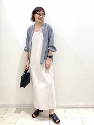 困ったときの救世主♡【グローバルワーク】着回し力最強！「キャミワンピ」