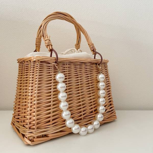 夏バッグはコレに決めたーッ！！今買うなら【ユニクロ・GU・しまむら】の服にも合う「カゴバッグ」が正解♡