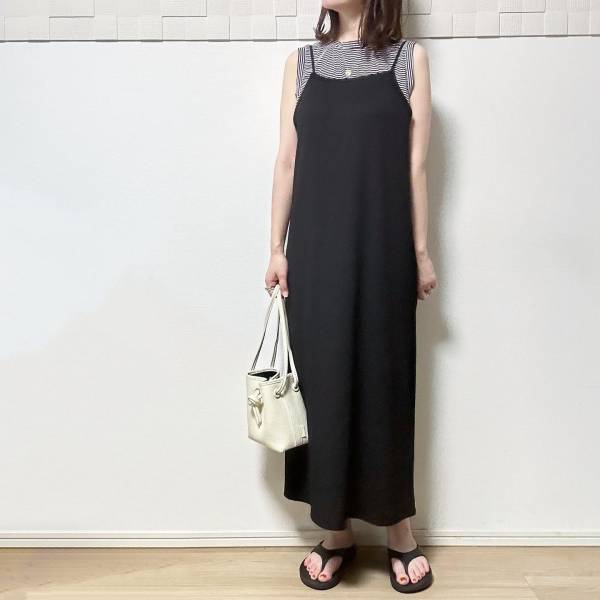 複数買いしちゃえ♡【GU】シンプル可愛い！ 着回し力も◎な「リブワンピ」