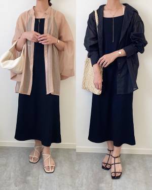 複数買いしちゃえ♡【GU】シンプル可愛い！ 着回し力も◎な「リブワンピ」