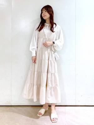 こんな可愛いのあったんだ！【Heather】夏コーデの着回し力UP♡「キャミワンピ」