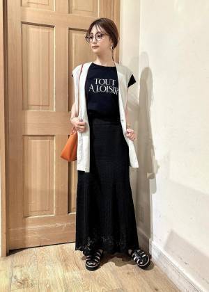 可愛くて『即買い案件』♡【ROPÉ PICNIC】何枚でも欲しくなる！「ロゴTシャツ」