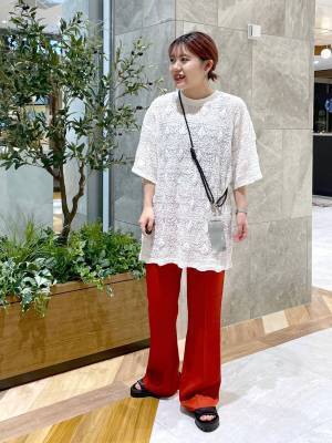 〈去年も人気だった！〉【JEANASIS】だぼっと感が可愛い♡「ビッグTシャツ」