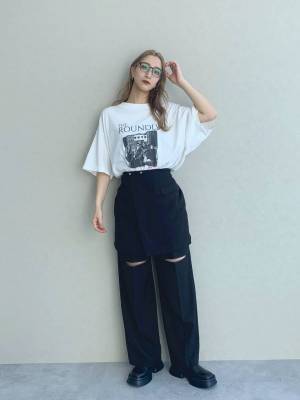 〈去年も人気だった！〉【JEANASIS】だぼっと感が可愛い♡「ビッグTシャツ」