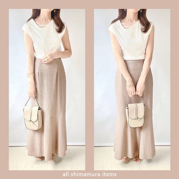 「どストライク」で「とってもかわいい」「絶妙に」華奢見え♡【しまむら】”1089円以下トップス”が「大活躍」