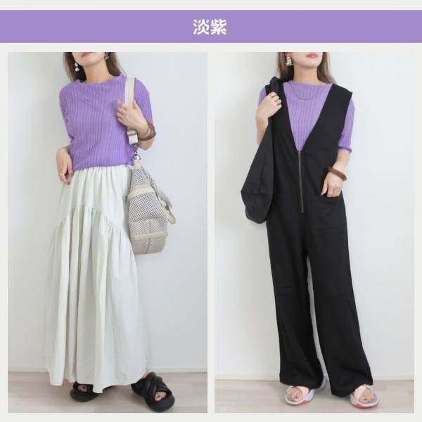 周りの視線を独り占め！？【しまむら】＜カラー＞がオシャレな”夏トップス”特集