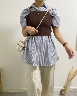 今季、キテる！【クロップド丈トップス】を使った夏コーデって？