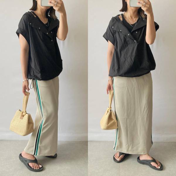 「もう圧巻のかわいさ…」「ほんっまにすごい」の声！【しまむら】「迷わず2色買い」した《大絶賛スカート》