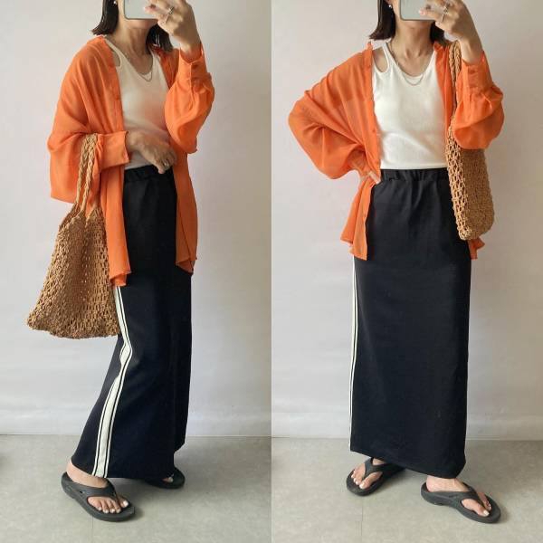 「もう圧巻のかわいさ…」「ほんっまにすごい」の声！【しまむら】「迷わず2色買い」した《大絶賛スカート》