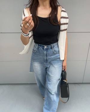 何着あっても、困らんっ♡【ユニクロ】使い方いろいろ！「万能インナー」