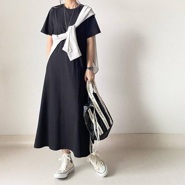 出会えたらラッキー！！【GU】みんなをトリコにする♡「爽やかワンピ」