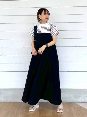 夏に映える♡【グローバルワーク】1枚は欲しい「ブラックワンピ」って？