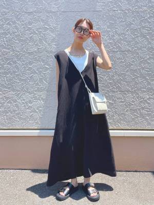 夏に映える♡【グローバルワーク】1枚は欲しい「ブラックワンピ」って？