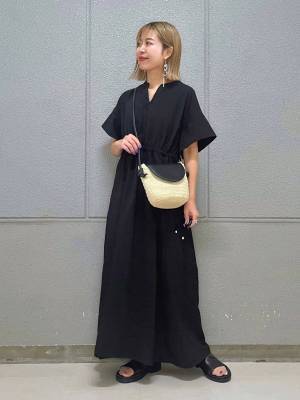 夏に映える♡【グローバルワーク】1枚は欲しい「ブラックワンピ」って？