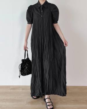 この夏着たい！【ブラックワンピ】で作る大人上品スタイル