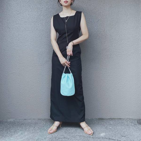 この夏着たい！【ブラックワンピ】で作る大人上品スタイル