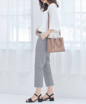 はい、スタメン入りです♡【ハニーズ】見た目以上の収納力！「きれいめバッグ」