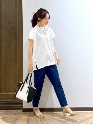 1枚あれば無敵っ♡【グローバルワーク】どんなコーデにも合う「ホワイトトップス」