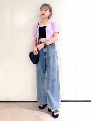 店員さんも「3色買い」！【Heather】ガチで愛用したい♡ 大人気「ハイウエストデニム」